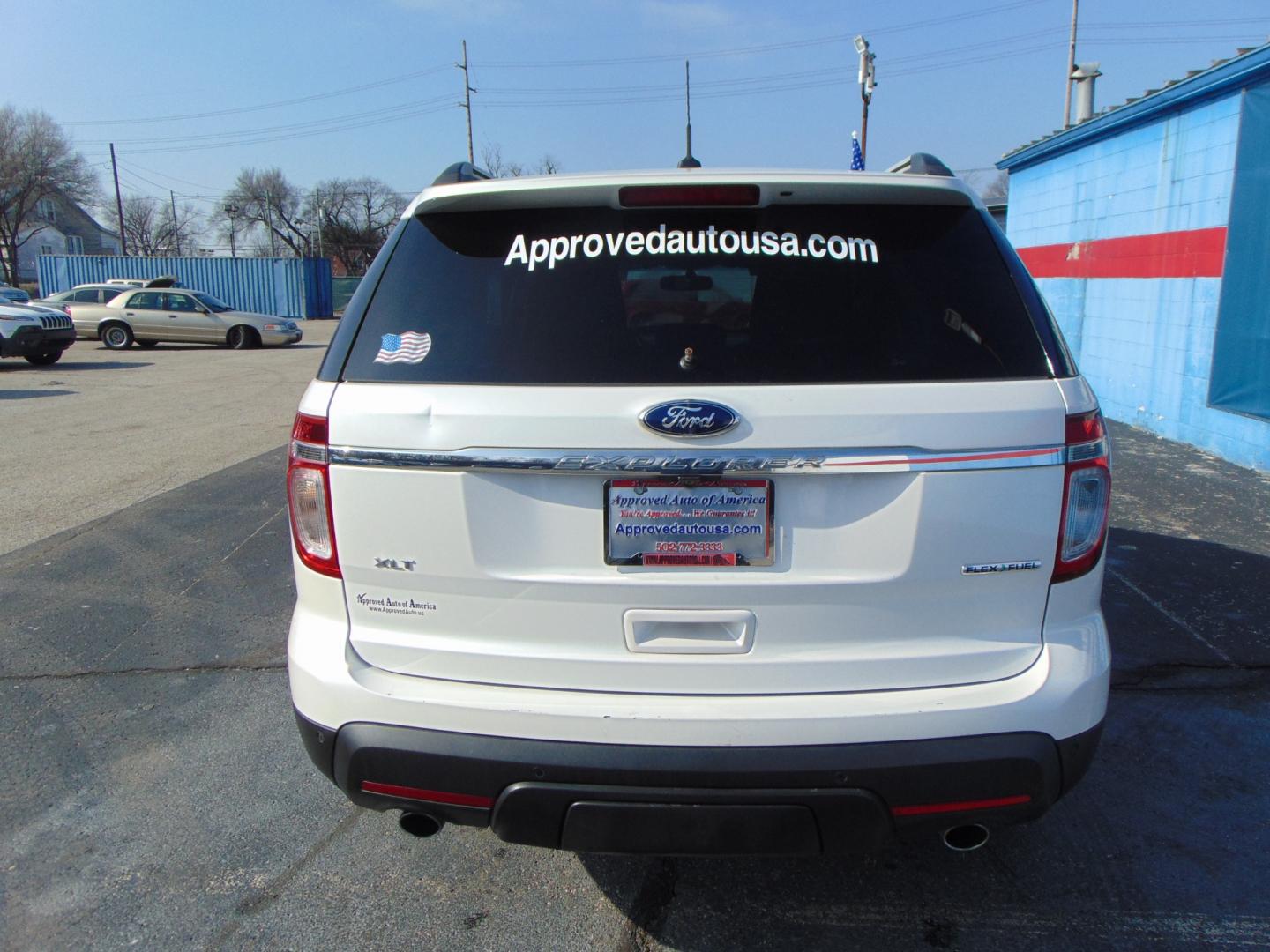 2013 White Ford Explorer (1FM5K7D8XDG) with an V6 3.5 Liter engine, Auto, 6-Spd w/SelShft transmission, located at 2105 Dixie Hwy, Louisville, KY, 40210, (502) 772-3333, 38.220932, -85.795441 - Photo#12